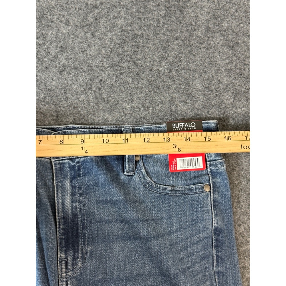 Buffalo David Bitton Alyssa Straight Leg Women 8/29 Blue NWT High Rise Stretch - Picture 7 of 10